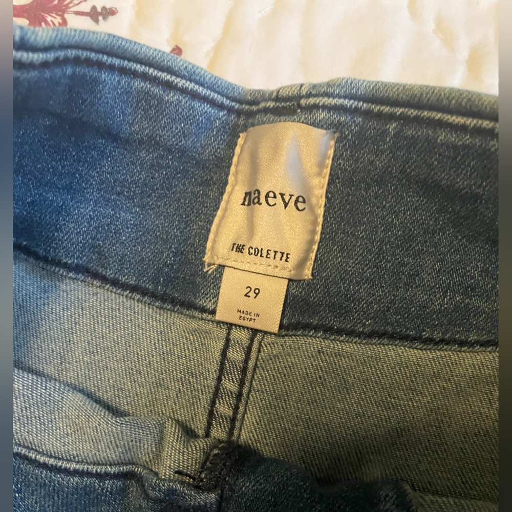 Maeve The Colette Medium Blue Wide-Leg Jeans - Picture 7 of 13